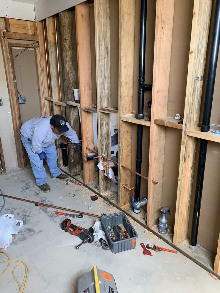 Commercial rough-in plumbing for Trenchless Sewer Repair in Rosemont